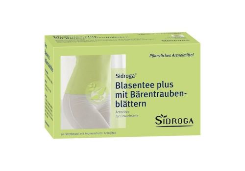 Sidroga Blasentee plus mit Bärentraubenblättern – PZN 10109206 (PZN 10109206)