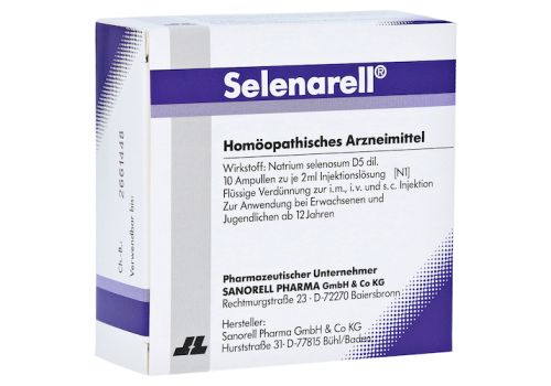 SELENARELL Ampullen – PZN 06315012 (PZN 06315012)