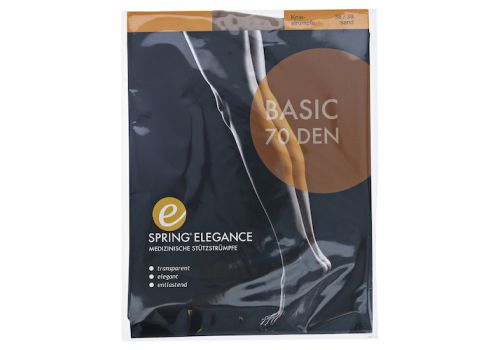 SPRING ELEGANCE Basic 70den AD 38/39 sand – PZN 11039028 (PZN 11039028)