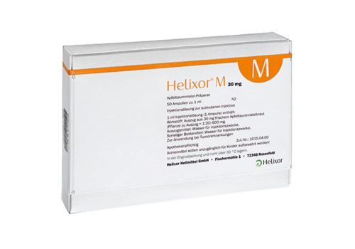 HELIXOR M Ampullen 30 mg – PZN 02043700 (PZN 02043700)