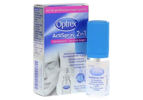 Optrex ActiSpray 2in1 für trockene & gereizte Augen – PZN 10822217 (PZN 10822217)