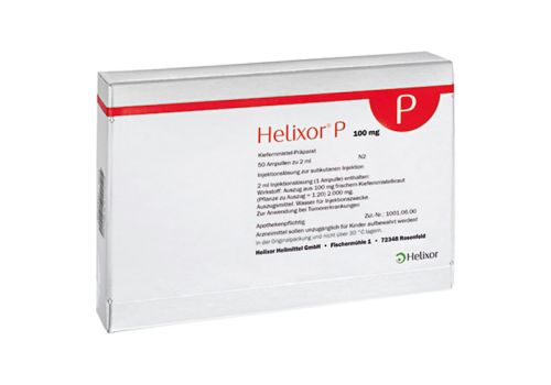 HELIXOR P Ampullen 100 mg – PZN 02469907 (PZN 02469907)