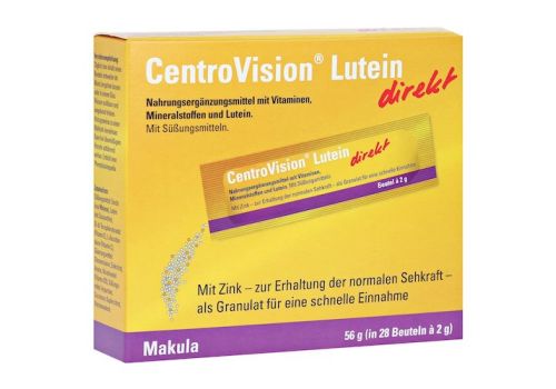 CENTROVISION Lutein direkt Granulat – PZN 16360309 (PZN 16360309)