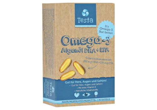 TESTA OMEGA-3 250 mg DHA+125 mg EPA Kapseln – PZN 14056010 (PZN 14056010)