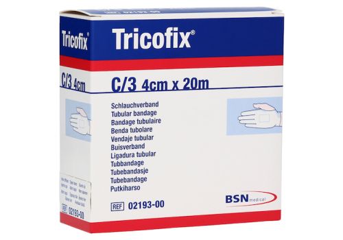 TRICOFIX Schlauchverband Gr.C 4 cmx20 m – PZN 01868953 (PZN 01868953)