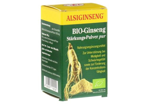 ALSIGINSENG Stärkungspulver pur – PZN 03980849 (PZN 03980849)