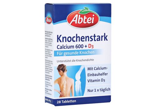 ABTEI Knochenstark Calcium 600+D3 Tabletten – PZN 12475760 (PZN 12475760)