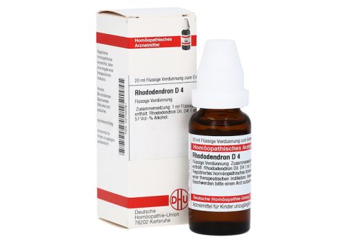 RHODODENDRON D 4 Dilution – PZN 02104761 (PZN 02104761)