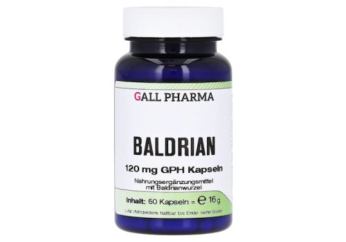 BALDRIAN 120 mg GPH Kapseln – PZN 09748852 (PZN 09748852)