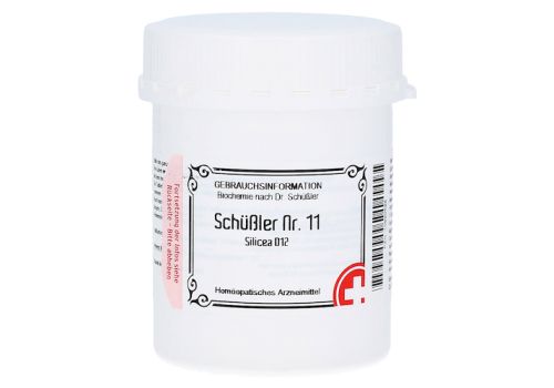 SCHÜSSLER Nr.11 Silicea D 12 Tabletten – PZN 10990699 (PZN 10990699)