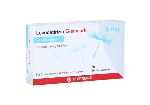 Levocetirizin Glenmark 5mg – PZN 03343048 (PZN 03343048)