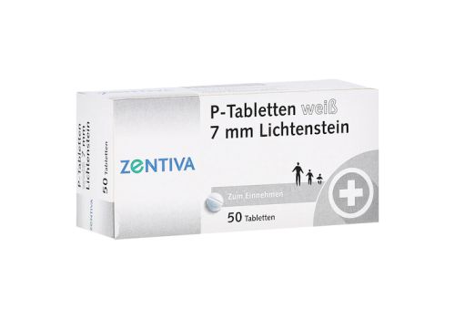 P TABLETTEN weiß 7 mm Teilk. – PZN 03935671 (PZN 03935671)