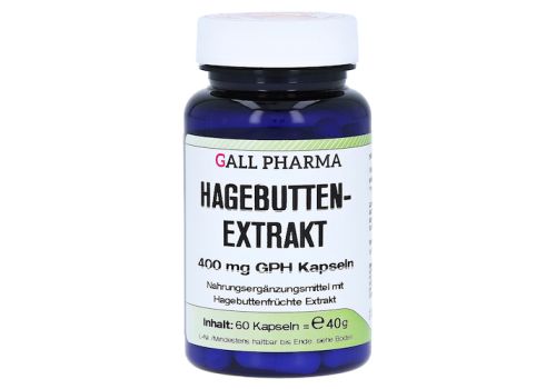 HAGEBUTTEN EXTRAKT 400 mg GPH Kapseln – PZN 00897390 (PZN 00897390)