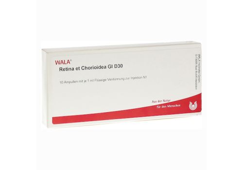 RETINA ET Chorioidea GL D 30 Ampullen – PZN 02830119 (PZN 02830119)