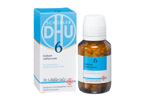 BIOCHEMIE DHU 6 Kalium sulfuricum D 12 Tabletten – PZN 06584114 (PZN 06584114)