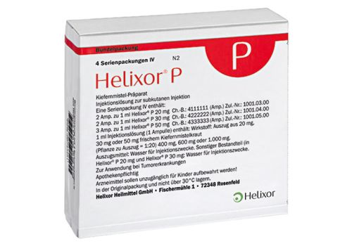 HELIXOR P Serienpackung IV Ampullen – PZN 08743491 (PZN 08743491)