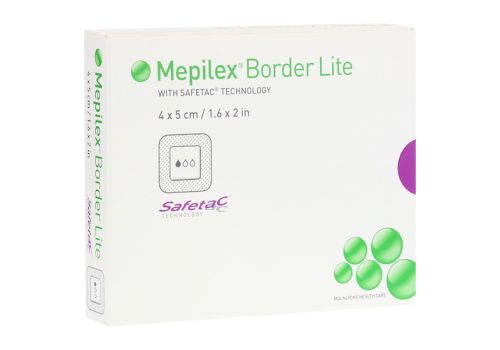 MEPILEX Border Lite Schaumverb.4x5 cm steril – PZN 11134324 (PZN 11134324)