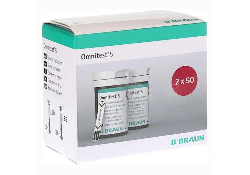 OMNITEST 5 Blutzucker Teststreifen – PZN 10549891 (PZN 10549891)