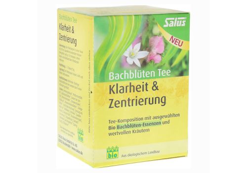 BACHBLÜTEN TEE Klarheit & Zentrierung Bio Salus – PZN 07373135 (PZN 07373135)