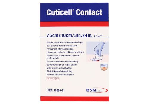 CUTICELL Contact 7,5x10 cm Verband – PZN 08515123 (PZN 08515123)