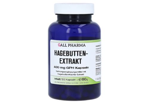 HAGEBUTTEN EXTRAKT 400 mg GPH Kapseln – PZN 00897409 (PZN 00897409)