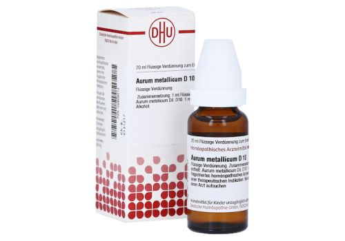 AURUM METALLICUM D 10 Dilution – PZN 02608013 (PZN 02608013)