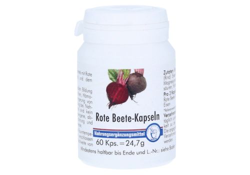 ROTE BEETE Kapseln – PZN 10221883 (PZN 10221883)