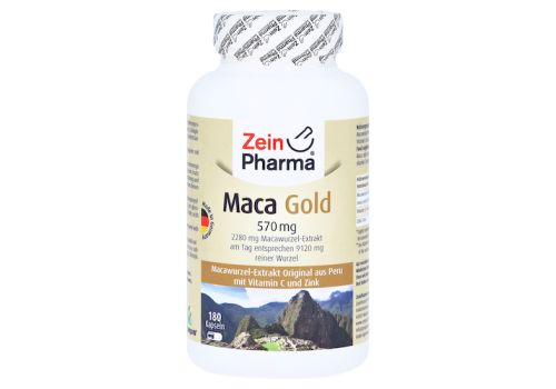 MACA GOLD Vegetarische Kapseln plus Zink – PZN 07020810 (PZN 07020810)