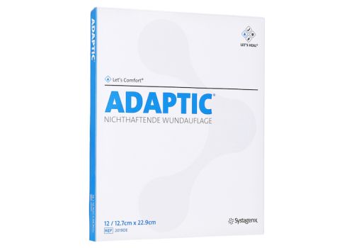 ADAPTIC 12,7x22,9 cm feuchte Wundauflage – PZN 06641036 (PZN 06641036)