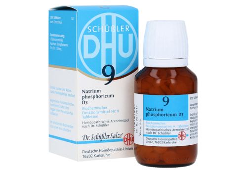 BIOCHEMIE DHU 9 Natrium phosphoricum D 3 Tabletten – PZN 02580817 (PZN 02580817)