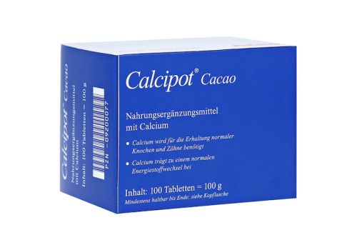 CALCIPOT Cacao Kautabletten – PZN 09200077 (PZN 09200077)