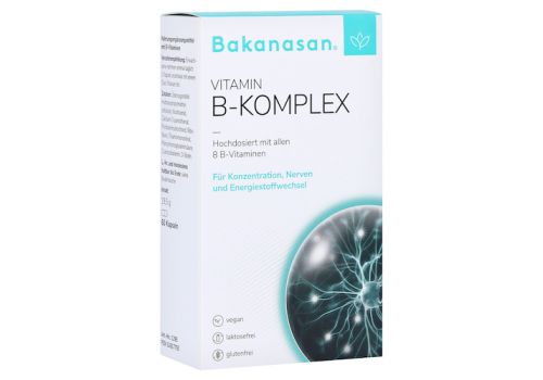 BAKANASAN Vitamin B Komplex Kapseln – PZN 11617755 (PZN 11617755)