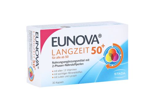 EUNOVA Langzeit 50+ Kapseln – PZN 11084388 (PZN 11084388)