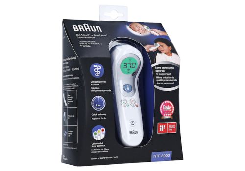 BRAUN NTF3000 no-touch & Stirnthermometer – PZN 10216824 (PZN 10216824)