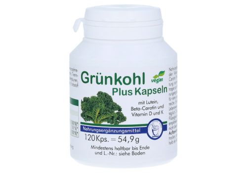 GRÜNKOHL Plus Kapseln – PZN 12564185 (PZN 12564185)