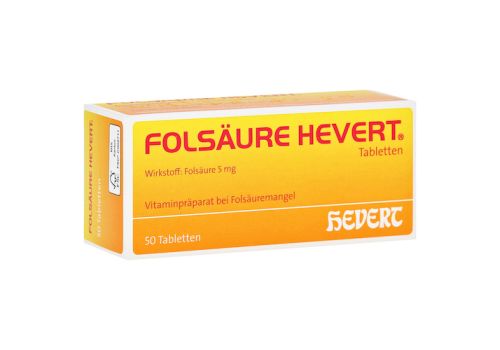 Folsäure-Hevert – PZN 08441494 (PZN 08441494)