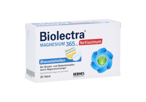 Biolectra Magnesium 365mg fortissimum Zitrone – PZN 06648831 (PZN 06648831)