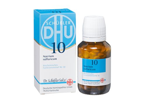 BIOCHEMIE DHU 10 Natrium sulfuricum D 3 Tabletten – PZN 00274625 (PZN 00274625)