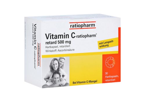 Vitamin C-ratiopharm retard 500mg – PZN 07260862 (PZN 07260862)