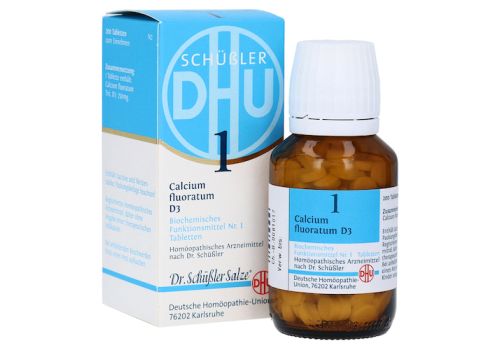 BIOCHEMIE DHU 1 Calcium fluoratum D 3 Tabletten – PZN 02580355 (PZN 02580355)