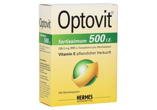 OPTOVIT fortissimum 500 Kapseln – PZN 06649629 (PZN 06649629)