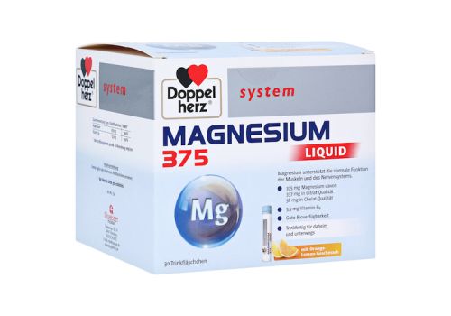 DOPPELHERZ Magnesium 375 Liquid system Trinkamp. – PZN 15302020 (PZN 15302020)