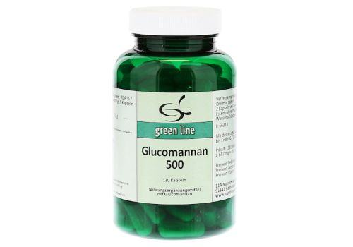 GLUCOMANNAN 500 Kapseln – PZN 10391361 (PZN 10391361)