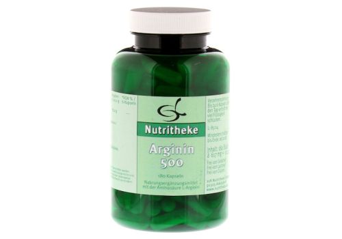 ARGININ 500 Kapseln – PZN 08824858 (PZN 08824858)