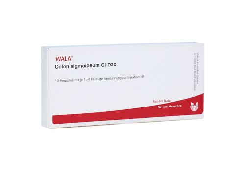 COLON SIGMOIDEUM GL D 30 Ampullen – PZN 02913526 (PZN 02913526)