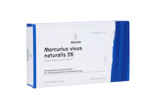 MERCURIUS VIVUS NATURALIS D 6 Ampullen – PZN 01624346 (PZN 01624346)