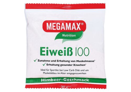 Eiweiss 100 Himbeer Megamax Pulver – PZN 09198096 (PZN 09198096)