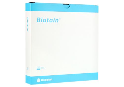 BIATAIN Silicone Ag Schaumverband 15x15 cm – PZN 11033497 (PZN 11033497)