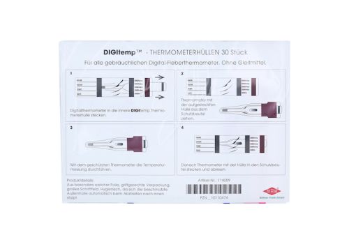 THERMOMETER Hüllen digital ohne Gleitmittel – PZN 10110474 (PZN 10110474)