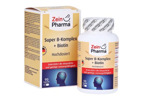 SUPER B-KOMPLEX+Biotin ZeinPharma Kapseln – PZN 14327868 (PZN 14327868)